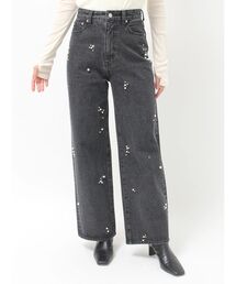 LAGUNAMOON | ビジューデニムパンツ(デニムパンツ)