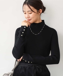 [ウール100/洗える]SUPER FINE WOOLベーシックタートルネックニット