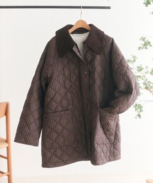Firsthand（ファーストハンド）の「Firsthand/ファーストハンド 限定展開 PRIMALOFT プリマロフト キルトステッチ ミドル丈ジャケット（ダウンジャケット/コート）」