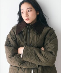 Firsthand（ファーストハンド）の「Firsthand/ファーストハンド 限定展開 PRIMALOFT プリマロフト キルトステッチ ミドル丈ジャケット（ダウンジャケット/コート）」