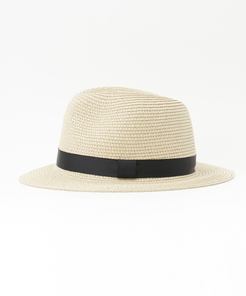 WEGO（ウィゴー）の「WEGO/フラットブレードハット（ハット・メンズ・ブラック/ナチュラル・FREE）」の4枚目の写真