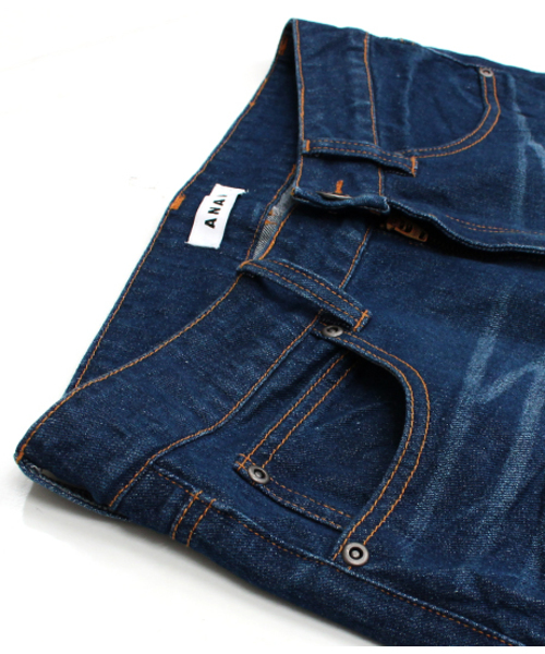ANAP(アナップ)の「クラッシュデニム(デニムパンツ・レディース・ライトブルー/ブルー/ホワイト・LARGE/SMALL/MEDIUM)」の4枚目の写真