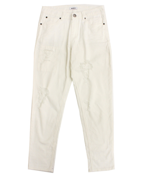 ANAP(アナップ)の「クラッシュデニム(デニムパンツ・レディース・ライトブルー/ブルー/ホワイト・LARGE/SMALL/MEDIUM)」の7枚目の写真
