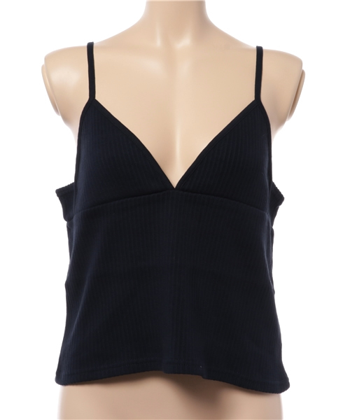 SLY（スライ）の「RIB FLARE CAMI（キャミソール・レディース・トップグレー/ダークグリーン/ブラウン/ネイビー/ブラック・FREE）」の15枚目の写真