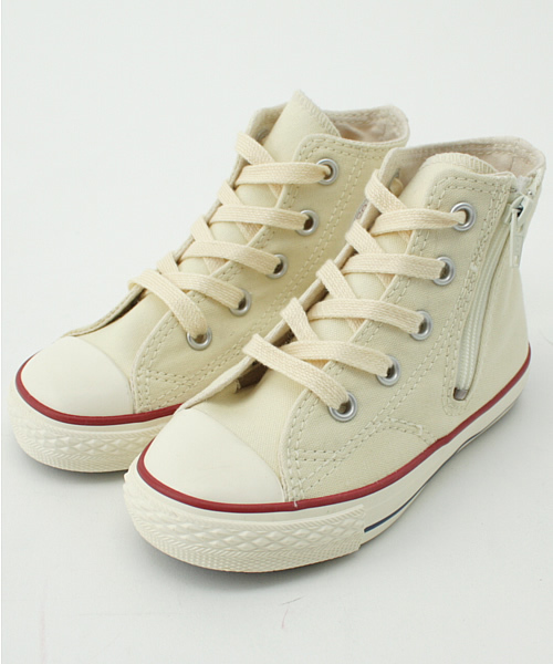 green label relaxing（グリーンレーベルリラクシング）の「ALLSTAR SEVEN Z HI スニーカー（スニーカー・キッズ・ホワイト/ブラック・15cm/16cm/17cm/18cm）」の3枚目の写真