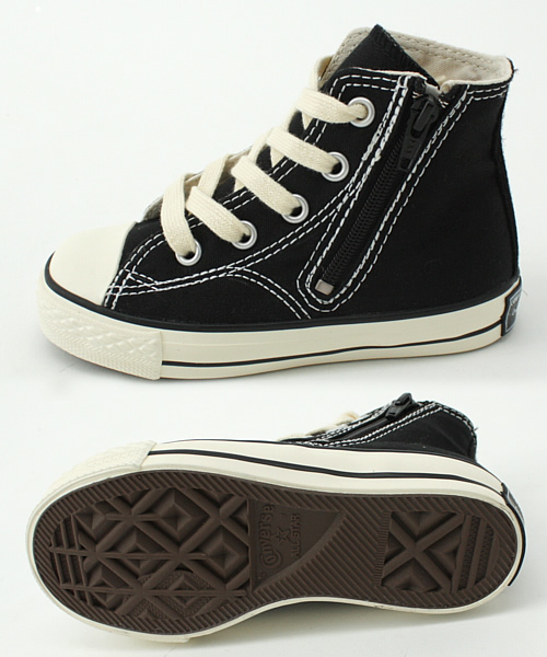 green label relaxing（グリーンレーベルリラクシング）の「ALLSTAR SEVEN Z HI スニーカー（スニーカー・キッズ・ホワイト/ブラック・15cm/16cm/17cm/18cm）」の5枚目の写真