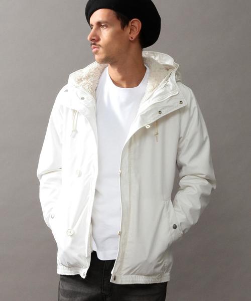BEAUTY&YOUTH UNITED ARROWS(ビューティーアンドユースユナイテッドアローズ)の「【WEB限定】by ∴ 3WAY ボアマウンテンパーカー◆(マウンテンパーカー・メンズ・ホワイト/ブラック/オリーブ/ネイビー/レッド・SMALL/LARGE/MEDIUM)」の2枚目の写真