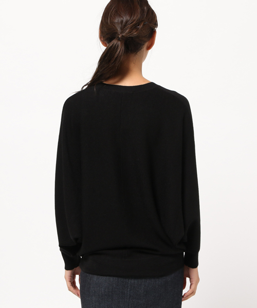 SLY(スライ)の「ドルマンHG TOPS-S(ニット/セーター・レディース・トップグレー/ライトピンク/ブラック/ホワイト・FREE)」の8枚目の写真