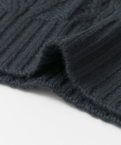 URBAN RESEARCH DOORS（アーバンリサーチドアーズ）の「DOORS ケーブル編みPO（ニット/セーター・キッズ・オフホワイト/ネイビー・120/135/105/90）」の12枚目の写真