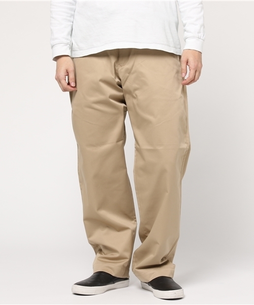 SHIPS JET BLUE(シップスジェットブルー)の「SHIPS JET BLUE: TCツイル ワイドチノパンツ(チノパンツ・メンズ・ベージュ/ネイビー・LARGE/MEDIUM/SMALL)」の1枚目の写真