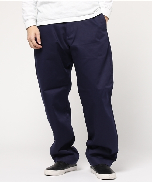 SHIPS JET BLUE(シップスジェットブルー)の「SHIPS JET BLUE: TCツイル ワイドチノパンツ(チノパンツ・メンズ・ベージュ/ネイビー・LARGE/MEDIUM/SMALL)」の2枚目の写真