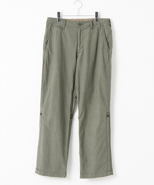 WORK NOT WORK URBAN RESEARCH(ワークノットワークアーバンリサーチ)の「WORK NOT WORK タイプライタールーズフィットパンツ(その他パンツ・メンズ・オリーブ・MEDIUM/LARGE/SMALL)」の16枚目の写真
