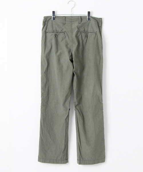 WORK NOT WORK URBAN RESEARCH(ワークノットワークアーバンリサーチ)の「WORK NOT WORK タイプライタールーズフィットパンツ(その他パンツ・メンズ・オリーブ・MEDIUM/LARGE/SMALL)」の17枚目の写真