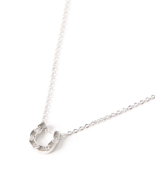 colleca la（コレカラ）の「ホースシューネックレス（ネックレス・レディース・ゴールド/シルバー・ﾌﾘ-）」の2枚目の写真