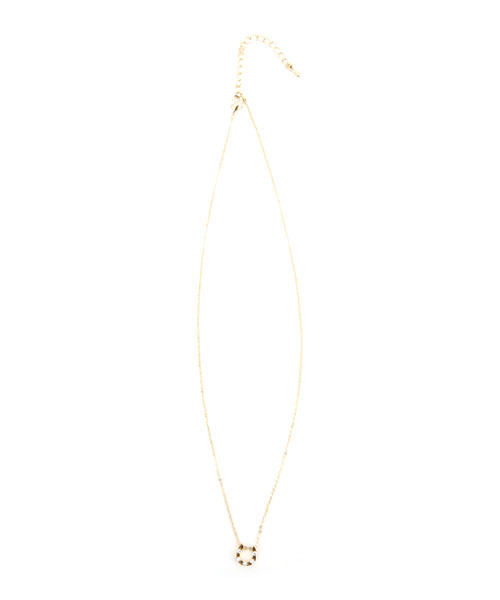 colleca la（コレカラ）の「ホースシューネックレス（ネックレス・レディース・ゴールド/シルバー・ﾌﾘ-）」の4枚目の写真