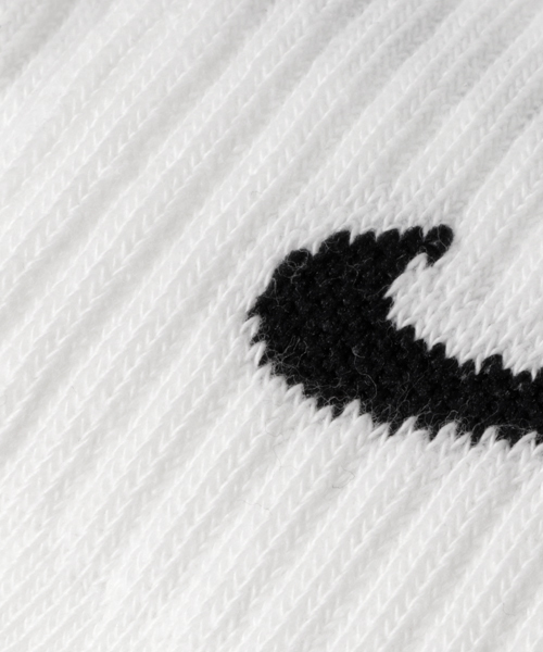 NIKE（ナイキ）の「NIKE/ 3Pコットンクッションクォーターソックス（ソックス/靴下・メンズ・ホワイト/ブラック/マルチ・25-27/27-29）」の6枚目の写真