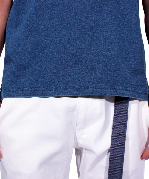 ８(eight)（エイト）の「ネイティブ 半袖Tシャツ インディゴ（Tシャツ/カットソー・メンズ・ブルー/ホワイト/インディゴブルー・MEDIUM/LARGE/X-LARGE）」の12枚目の写真