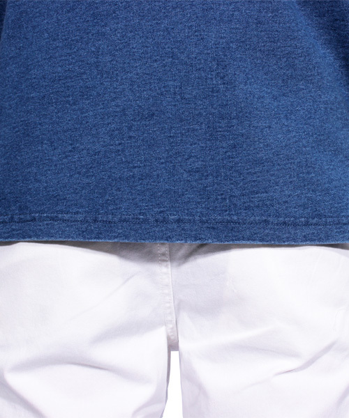 ８(eight)（エイト）の「ネイティブ 半袖Tシャツ インディゴ（Tシャツ/カットソー・メンズ・ブルー/ホワイト/インディゴブルー・MEDIUM/LARGE/X-LARGE）」の16枚目の写真
