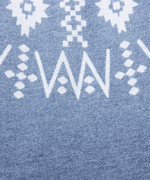 ８(eight)（エイト）の「ネイティブ 半袖Tシャツ インディゴ（Tシャツ/カットソー・メンズ・ブルー/ホワイト/インディゴブルー・MEDIUM/LARGE/X-LARGE）」の10枚目の写真