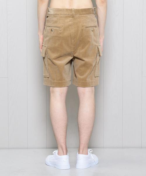H BEAUTY&YOUTH UNITED ARROWS(エイチビューティーアンドユースユナイテッドアローズ)の「<H>CORDUROY CARGO SHORT PANTS/ショーツ ◆(カーゴパンツ・メンズ・ホワイト/ベージュ・LARGE/MEDIUM/SMALL)」の5枚目の写真
