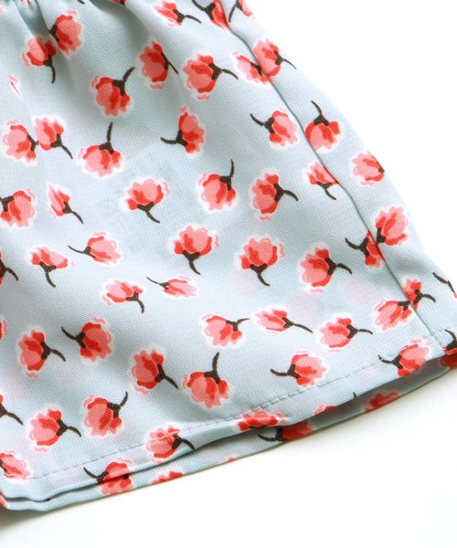 apres les cours（アプレレクール）の「レイヤードリボンTシャツ（Tシャツ/カットソー・キッズ・サックスブルー/オフホワイト/ネイビー・140/100/120/110/130/80/90）」の17枚目の写真