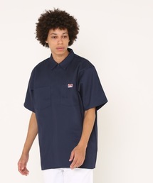 《BEN DAVIS USA》USA BEN DAVIS HALF ZIP SHIRTS