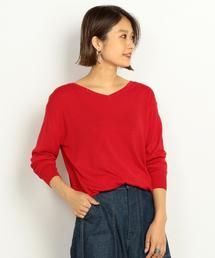 BEAUTY&YOUTH UNITED ARROWS | BY∴ バックVネックニット ◆(ニット/セーター)