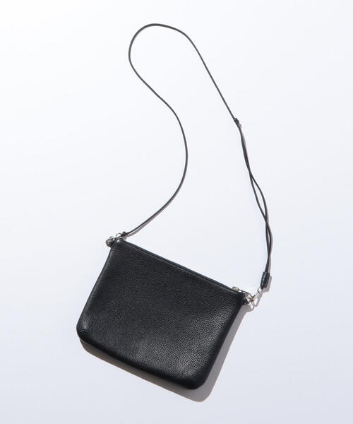 BEAUTY&YOUTH UNITED ARROWS(ビューティーアンドユースユナイテッドアローズ)の「BY レザー サコッシュ バッグ ◇ :(ショルダーバッグ・メンズ・ブラック/ブラウン/ネイビー/ベージュ・FREE)」の21枚目の写真