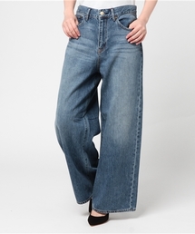 human woman | ワイドデニムパンツ(デニムパンツ)