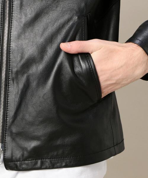 BEAUTY&YOUTH UNITED ARROWS レザー MIL ブルゾン シープレザー MIL ブルゾン