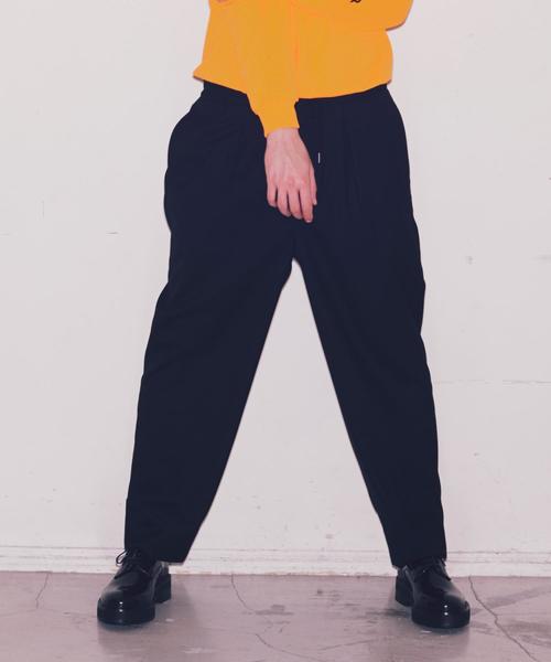 MONKEY TIME（モンキータイム）の「＜monkey time＞ FLANO WIDE 1P EASY/イージーパンツ ◆（その他パンツ・メンズ・グレー/ブラック・LARGE/MEDIUM/SMALL）」の2枚目の写真