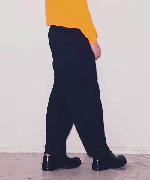 MONKEY TIME（モンキータイム）の「＜monkey time＞ FLANO WIDE 1P EASY/イージーパンツ ◆（その他パンツ・メンズ・グレー/ブラック・LARGE/MEDIUM/SMALL）」の6枚目の写真