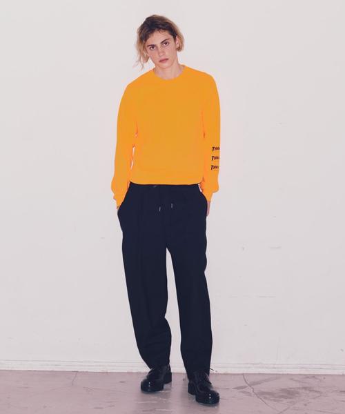 MONKEY TIME（モンキータイム）の「＜monkey time＞ FLANO WIDE 1P EASY/イージーパンツ ◆（その他パンツ・メンズ・グレー/ブラック・LARGE/MEDIUM/SMALL）」の7枚目の写真