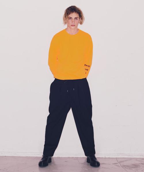 MONKEY TIME（モンキータイム）の「＜monkey time＞ FLANO WIDE 1P EASY/イージーパンツ ◆（その他パンツ・メンズ・グレー/ブラック・LARGE/MEDIUM/SMALL）」の8枚目の写真