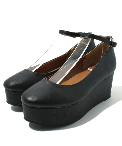 WEGO（ウィゴー）の「厚底ストラップパンプス（パンプス・レディース・ブラック/パープル/その他1・23.5/24.5）」の11枚目の写真