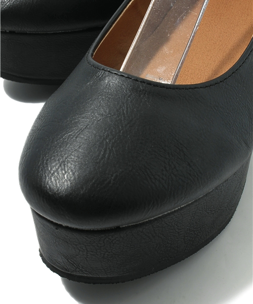 WEGO（ウィゴー）の「厚底ストラップパンプス（パンプス・レディース・ブラック/パープル/その他1・23.5/24.5）」の8枚目の写真