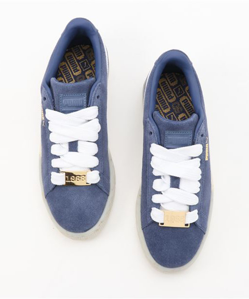 PUMA(プーマ)の「SUEDE CLASSIC BBOY FAB WN'S (WOMEN)(スニーカー・レディース・ネイビー/レッド/レッド系その他・22.5cm/23.0cm/23.5cm/24.0cm/24.5cm/25.0cm/25.5cm)」の5枚目の写真