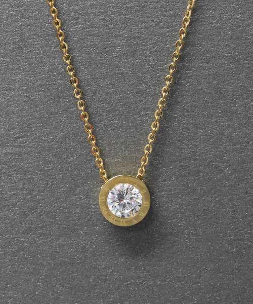 lily of the valley（リリーオブザバレイ）の「ローマ数字ステンレスワンポイントネックレス（ネックレス・レディース・その他1/その他2/その他3・FREE）」の8枚目の写真