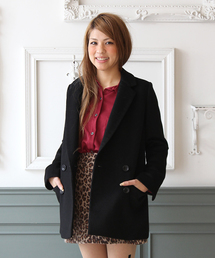 Ray BEAMS | Ray BEAMS / 4ボタン ダブルテーラードコート(その他アウター)