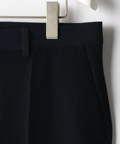 EN ROUTE(アンルート)の「<EN ROUTE> ナイロンツイル ノープリーツパンツ ◆(スラックス・メンズ・ブラック/ネイビー・1/2/3/4)」の6枚目の写真