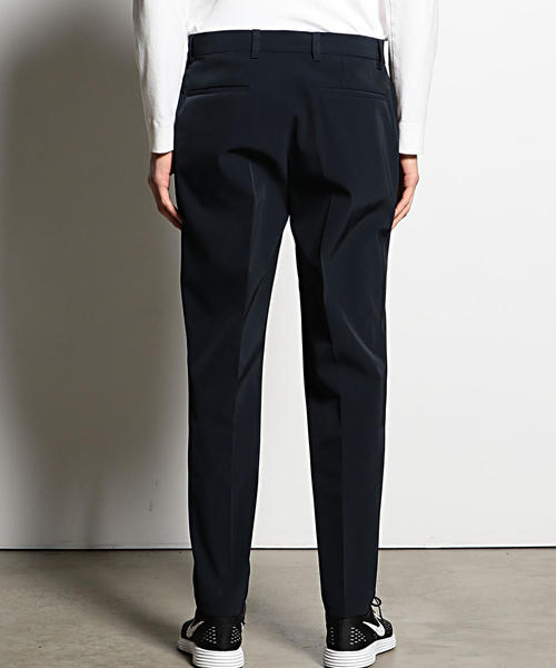 EN ROUTE(アンルート)の「<EN ROUTE> ナイロンツイル ノープリーツパンツ ◆(スラックス・メンズ・ブラック/ネイビー・1/2/3/4)」の16枚目の写真
