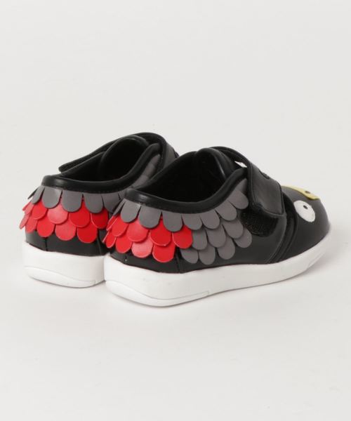 EMU Australia（エミューオーストラリア）の「Cockatoo Sneaker ｷｯｽﾞ ｱﾆﾏﾙﾓﾁｰﾌ ｽﾆｰｶｰ（スニーカー・キッズ・ブラック・13cm/15cm/14cm/16cm）」の2枚目の写真
