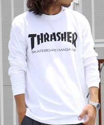 THRASHER/スラッシャー MAG Logo プリント ロンT 長袖 ロングスリーブ 長袖Tシャツ