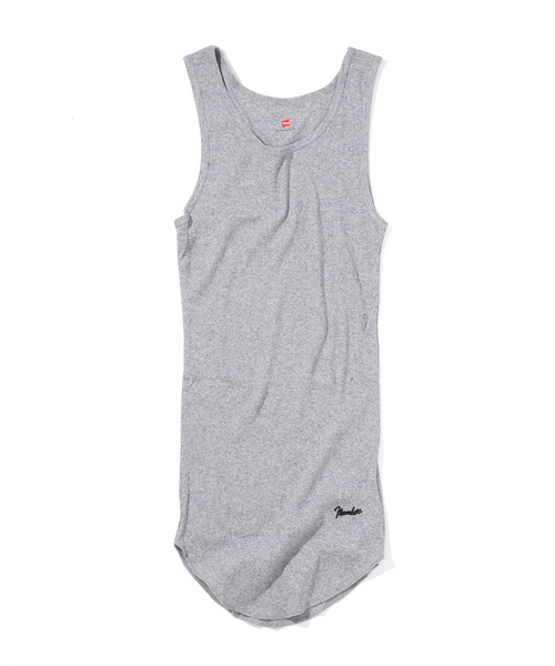 NUMBER (N)INE(ナンバーナイン)の「Hanes × NUMBER (N)INE_TANK TOP(タンクトップ・メンズ・ブラック/ホワイト/グレー・L/S/M)」の3枚目の写真