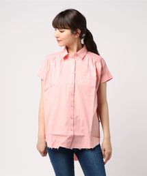 PLENTY�i�v�����e�B�j�́u�yPLENTY HUMANWEAR�zZOE BUTTON DOWN SS�i�V���c/�u���E�X�j�v