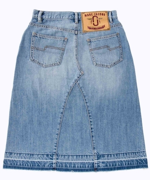 MARC JACOBS（マークジェイコブス）の「DENIM SKIRT/ヴィンテージ インディゴ デニム スカート（デニムスカート・レディース・ライトインディゴブルー・24/25/26/27/28）」の7枚目の写真