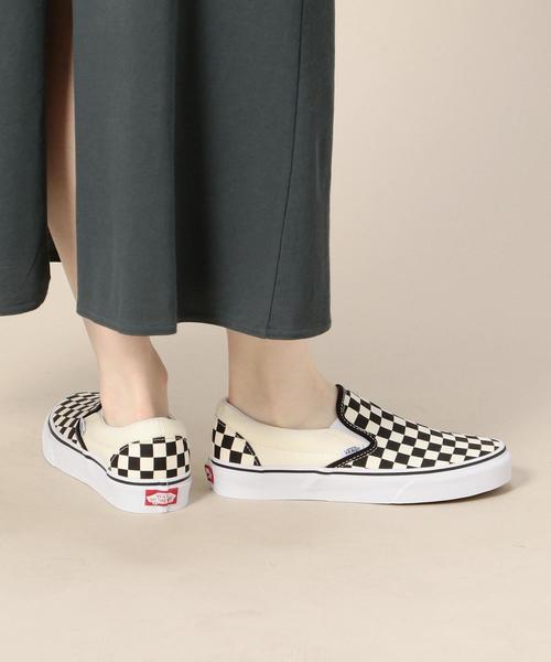 VANS(バンズ)の「<VANS(バンズ)>スリッポン チェック/スニーカー о(スニーカー・レディース・ブラック・6h/5/4h/6/5h)」の10枚目の写真