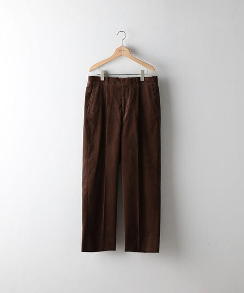 Steven Alan（スティーブンアラン）の「＜Steven Alan＞CORDUROY SUPER BAGGY TAPERED PANTS/パンツ（その他パンツ・メンズ・ブラック/ナチュラル/ブラウン/ダークブラウン・MEDIUM/SMALL/LARGE/X-LARGE）」の8枚目の写真