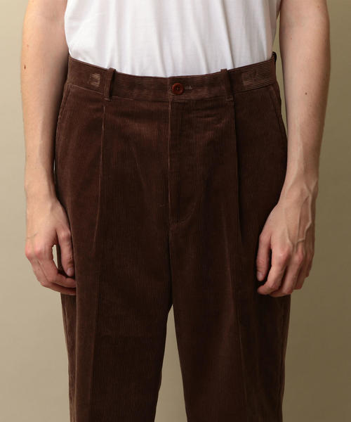 Steven Alan（スティーブンアラン）の「＜Steven Alan＞CORDUROY SUPER BAGGY TAPERED PANTS/パンツ（その他パンツ・メンズ・ブラック/ナチュラル/ブラウン/ダークブラウン・MEDIUM/SMALL/LARGE/X-LARGE）」の22枚目の写真