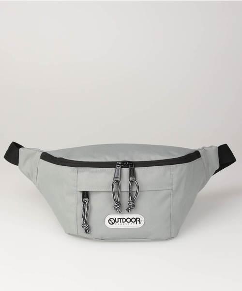 OUTDOOR PRODUCTS（アウトドアプロダクツ）の「MAY HIP BAG ウエストポーチ（ボディバッグ/ウエストポーチ・レディース・ブラック/ネイビー/グレー/レッド/エメラルド/ベージュ/オリーブ/ブルー系その他/レッド系その他/インディゴブルー/マスタード/ベージュ系その他・FREE）」の3枚目の写真